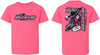 LM 88 Neon YOUTH Tee Pink