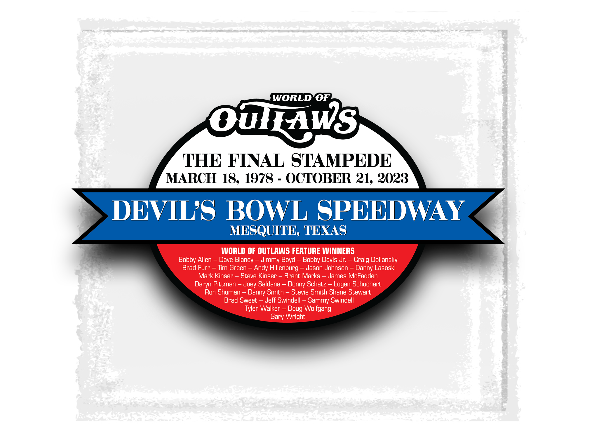 Devil's Bowl Final Stampede Decal
