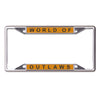 Outlaws Inlaid License Plate Frame
