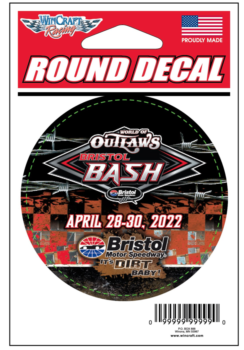 2022 Bristol Bash Decal – World Of Outlaws Store