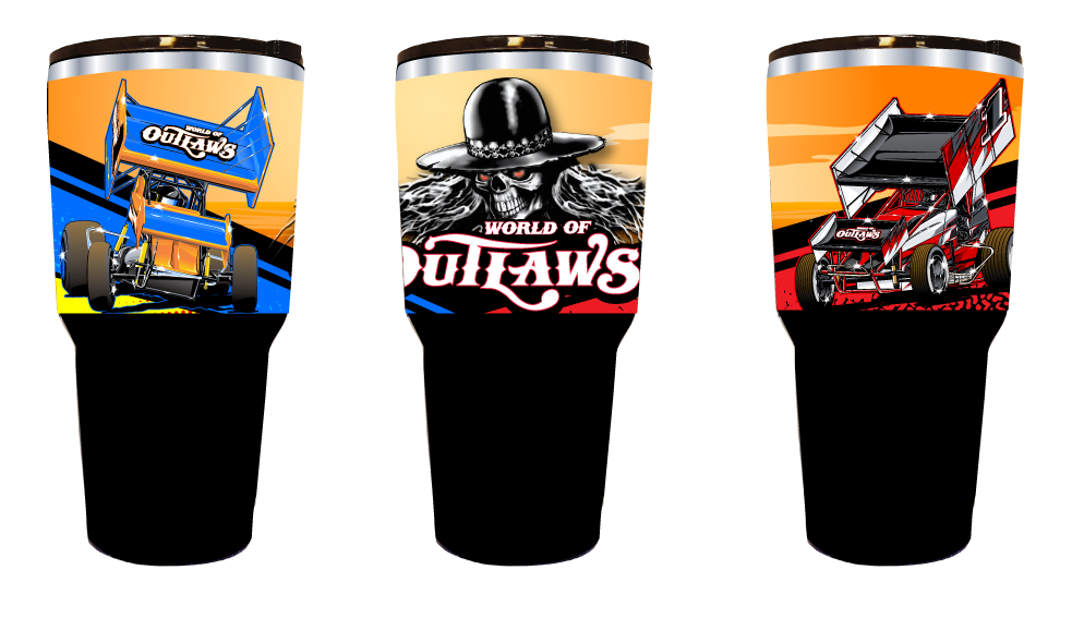 LM 2 Car Tumbler – World of Outlaws Store