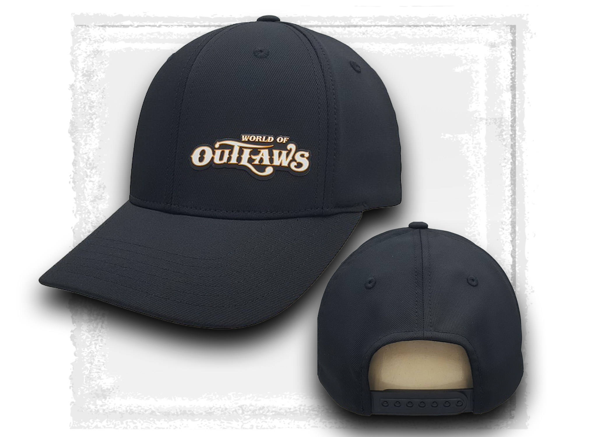 Outlaws Solid Black Hat
