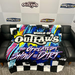 World of Outlaws Plush Blanket