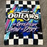 World of Outlaws Plush Blanket