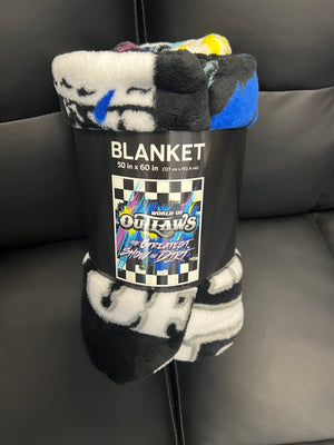 World of Outlaws Plush Blanket