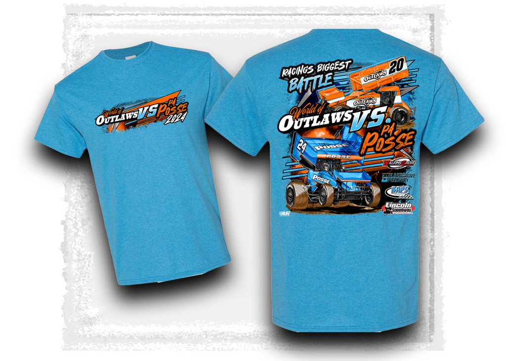 2024 Posse vs Outlaws T Heather Sapphire
