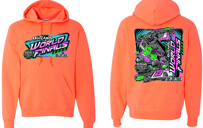World Finals Pink Out Hood Retro Coral