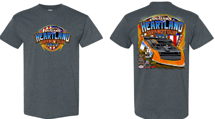 LM Grand Heartland Tour T Dark Heather