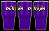 World of Outlaws Shimmer Purple Tumbler