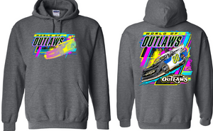 Late Models 90's Neon Hood Dark Heather