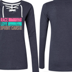 SC Ladies Race Love Long Sleeve Tee