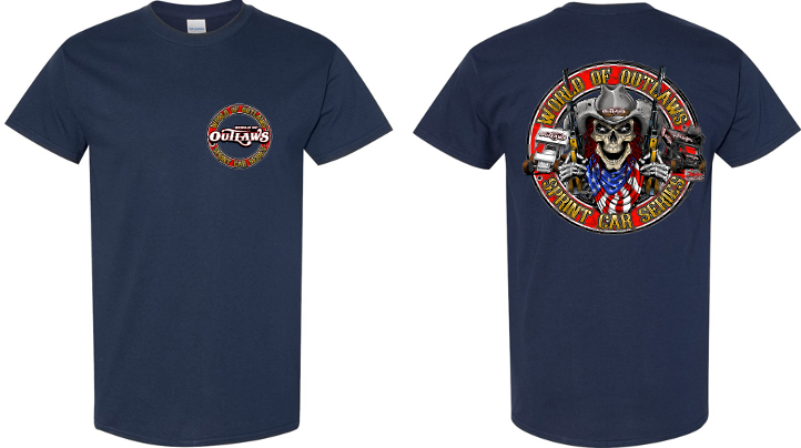 USA Sprint Car Outlaw T Navy