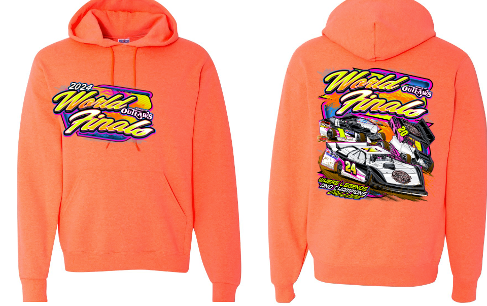 2024 World Finals Neon Hood Retro Coral