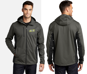 Mens Outlaws Hooded Soft Shell Jacket