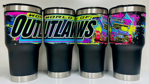 Sprint Car Neon Tumbler