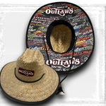 Outlaws Straw Sun Hat