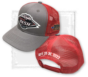 2022 Bristol Bash Grey and Red Hat