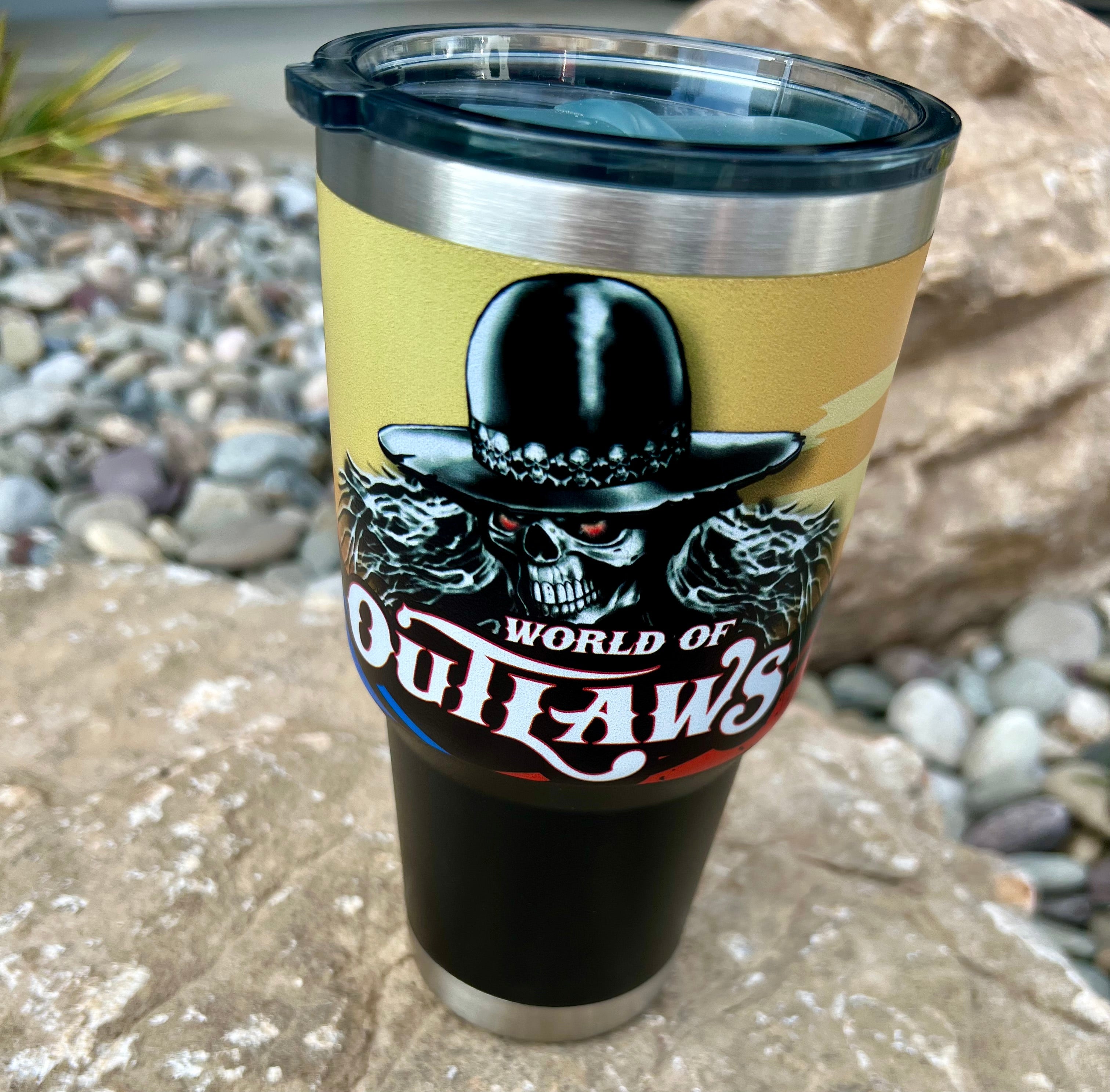 LM 2 Car Tumbler – World of Outlaws Store