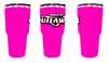 World of Outlaws Neon Pink Tumbler