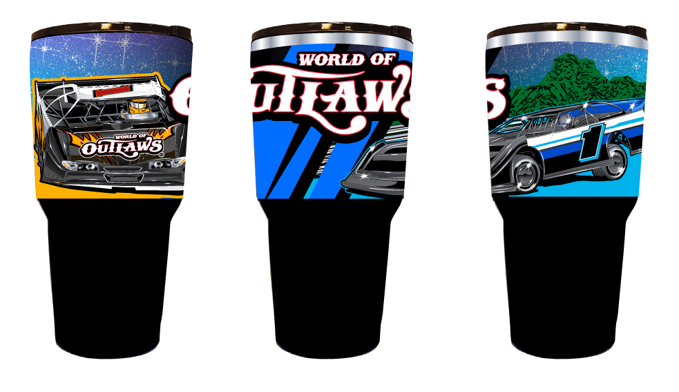 LM 2 Car Tumbler – World of Outlaws Store